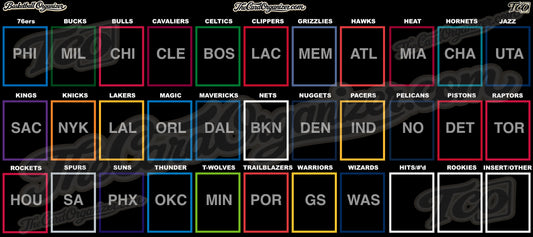 The Basketball Card Organizer Mat - PREORDER (Late Nov/Early Dec 26')